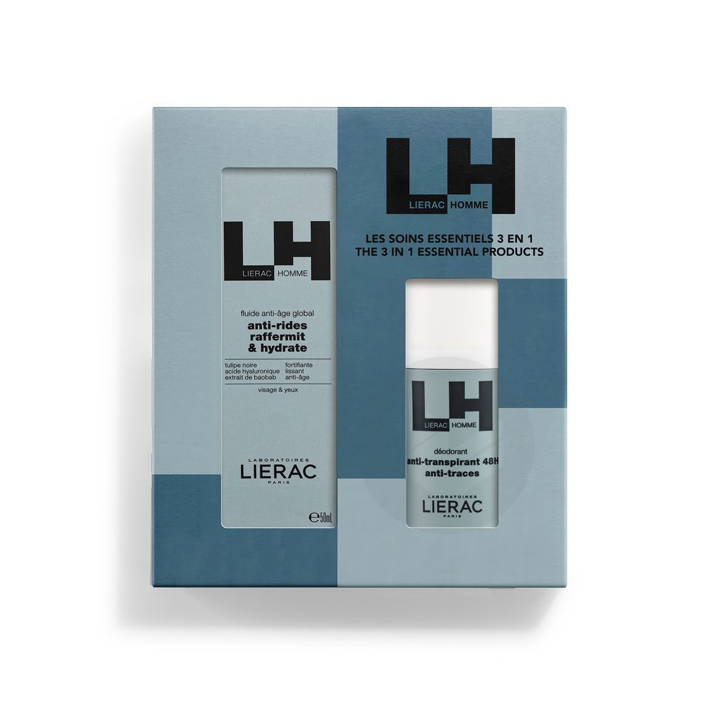 Coffret Fête des Pères Fluide Anti-Âge + Déodorant Offert