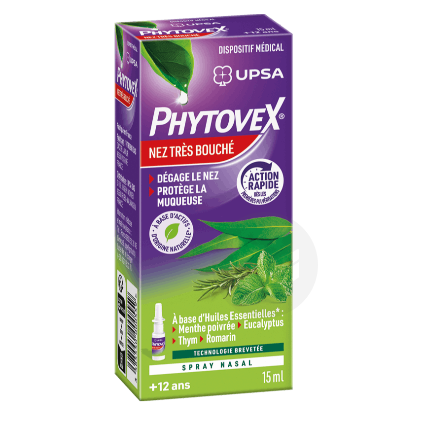 Phytovex spray nez très bouché 15ml
