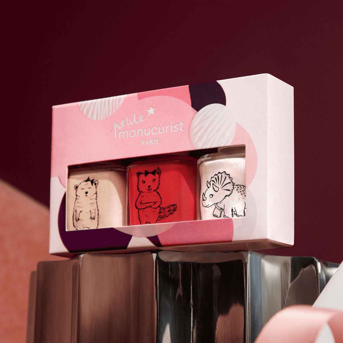 Coffret 3 vernis Enfant