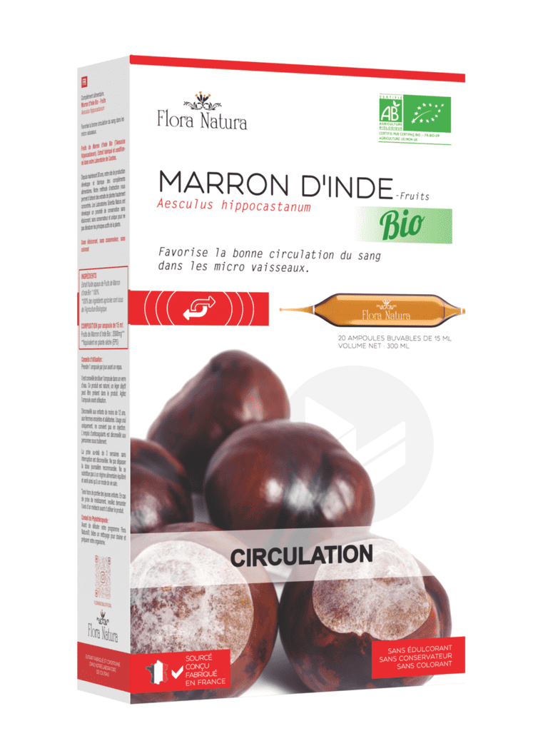 Marron D'inde Bio 20 ampoules