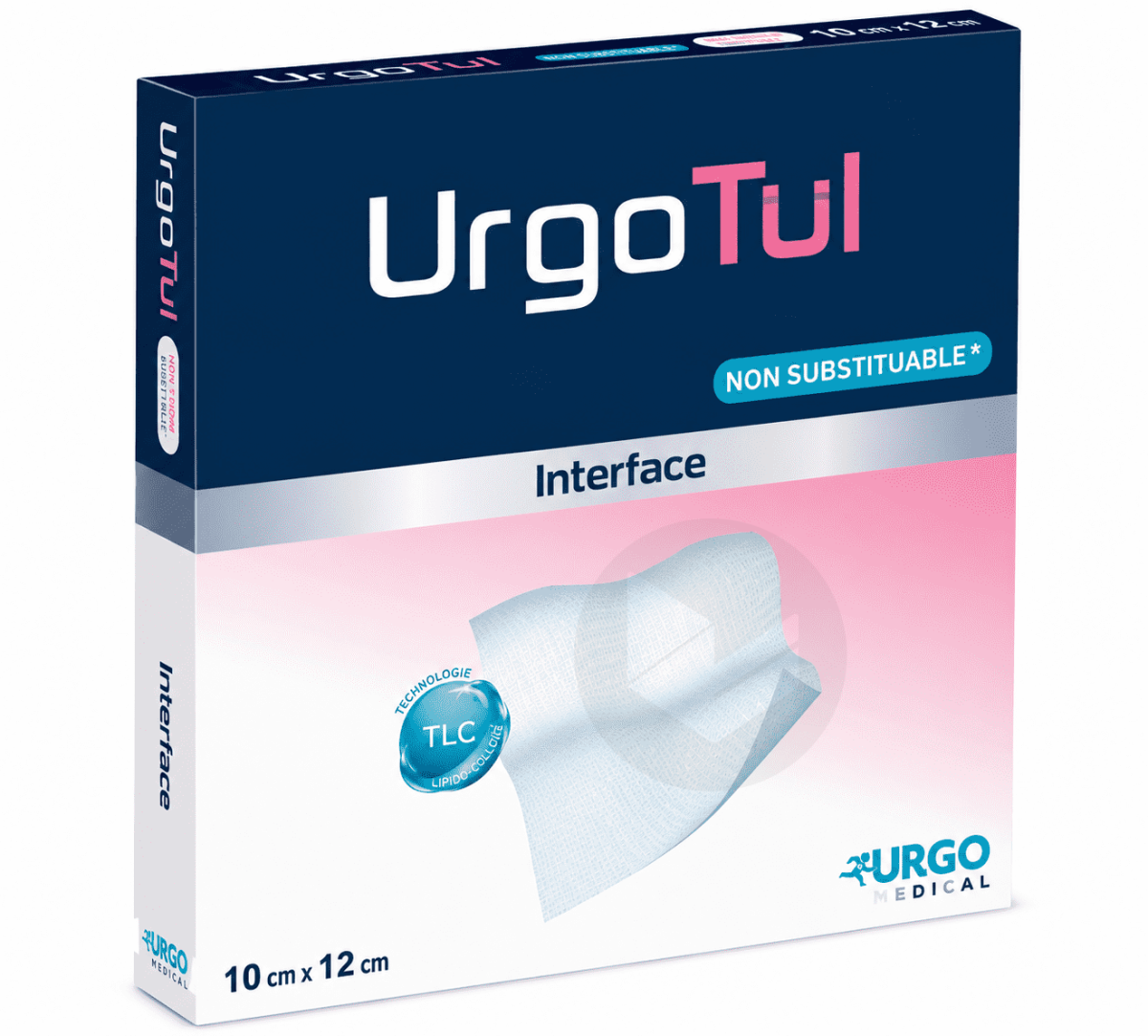 URGOTUL Pansement interface lipido-colloïde 10×12cm x16