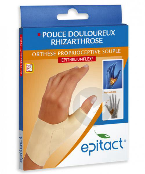 EPITACT Orthèse poignet-pouce proprioceptive gauche TL