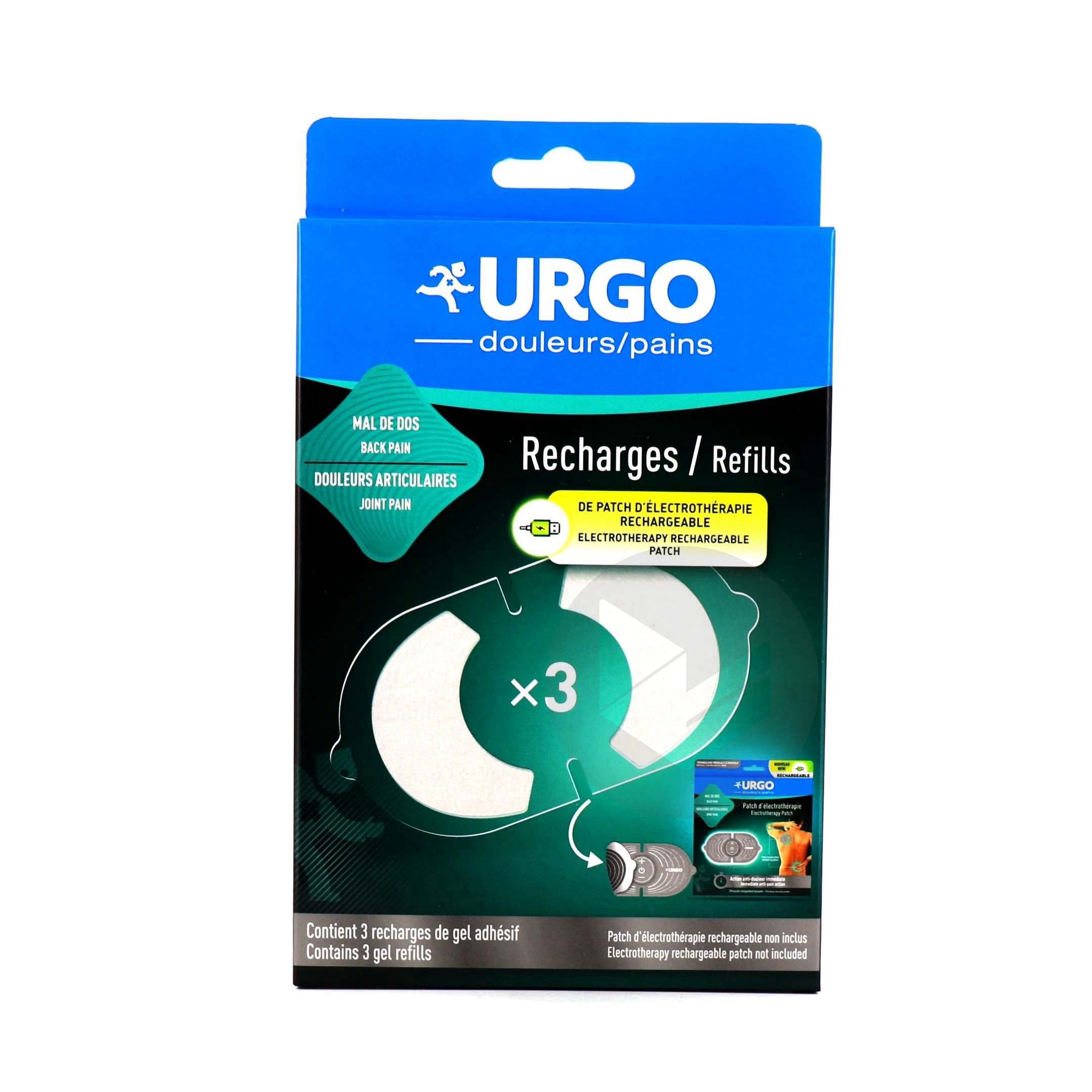 Urgo Recharges Patch d’Électrothérapie