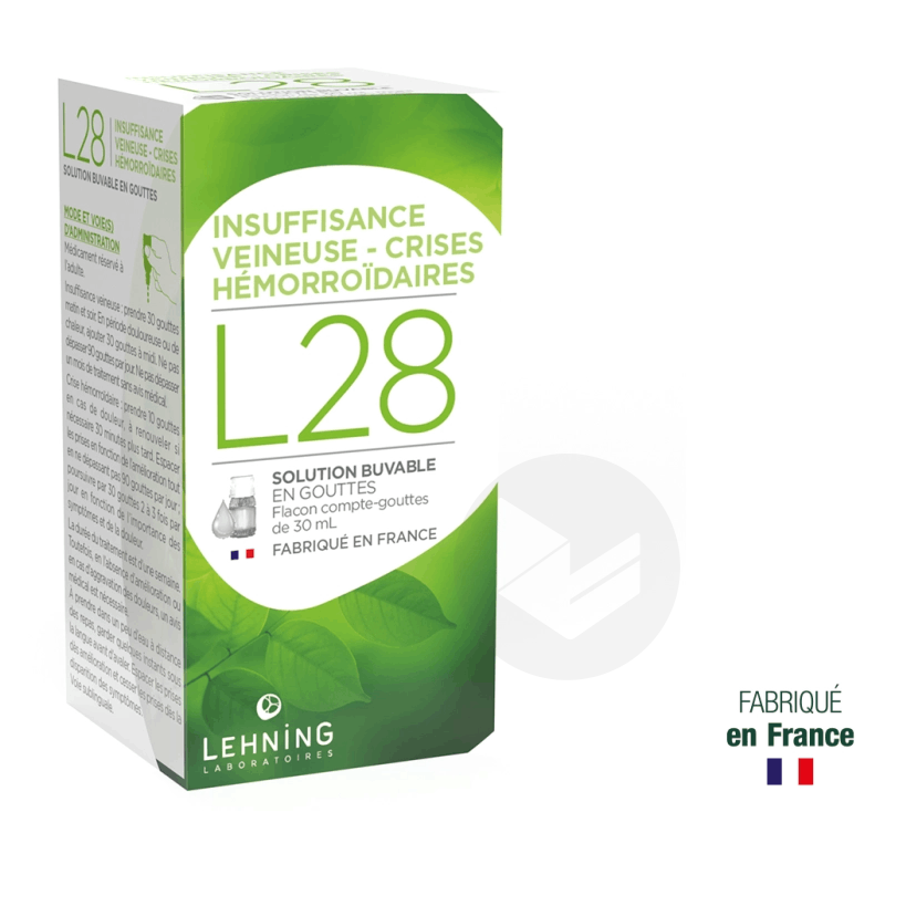 L28 S buv en gouttes Fl/30ml