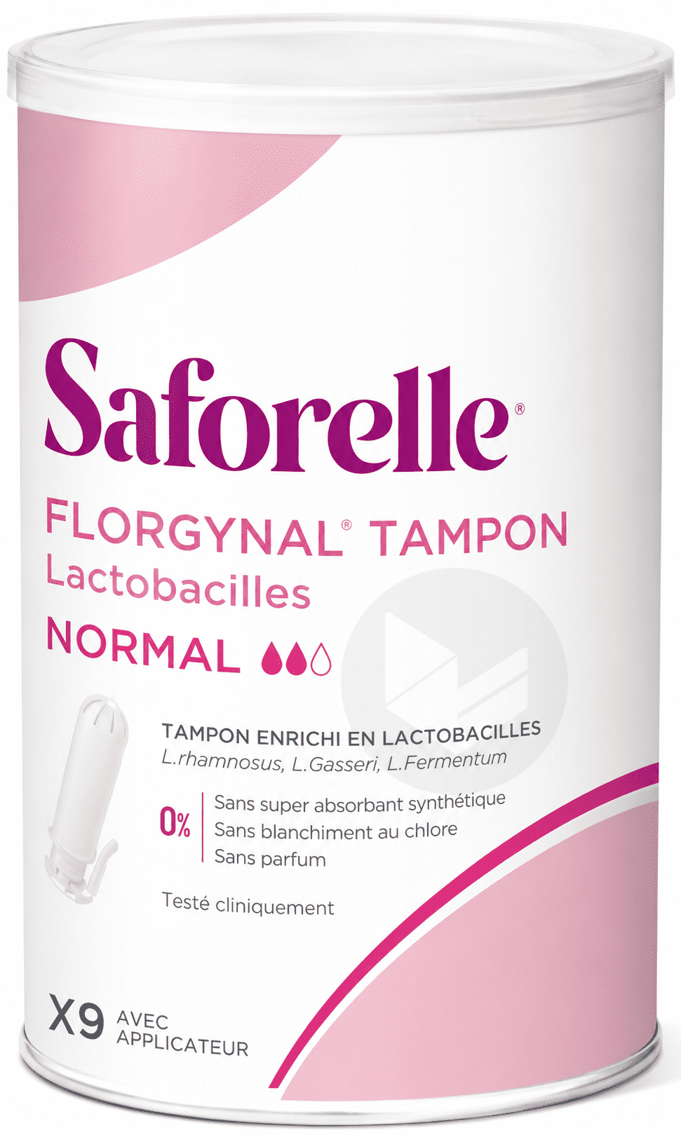 Florgynal Tampon Applicateur 9 Normal