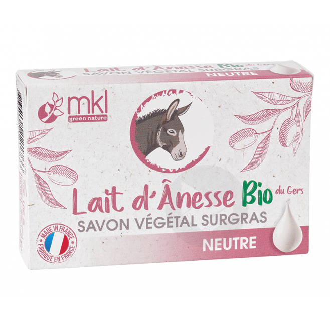 Savon au lait d'ânesse Bio 100g