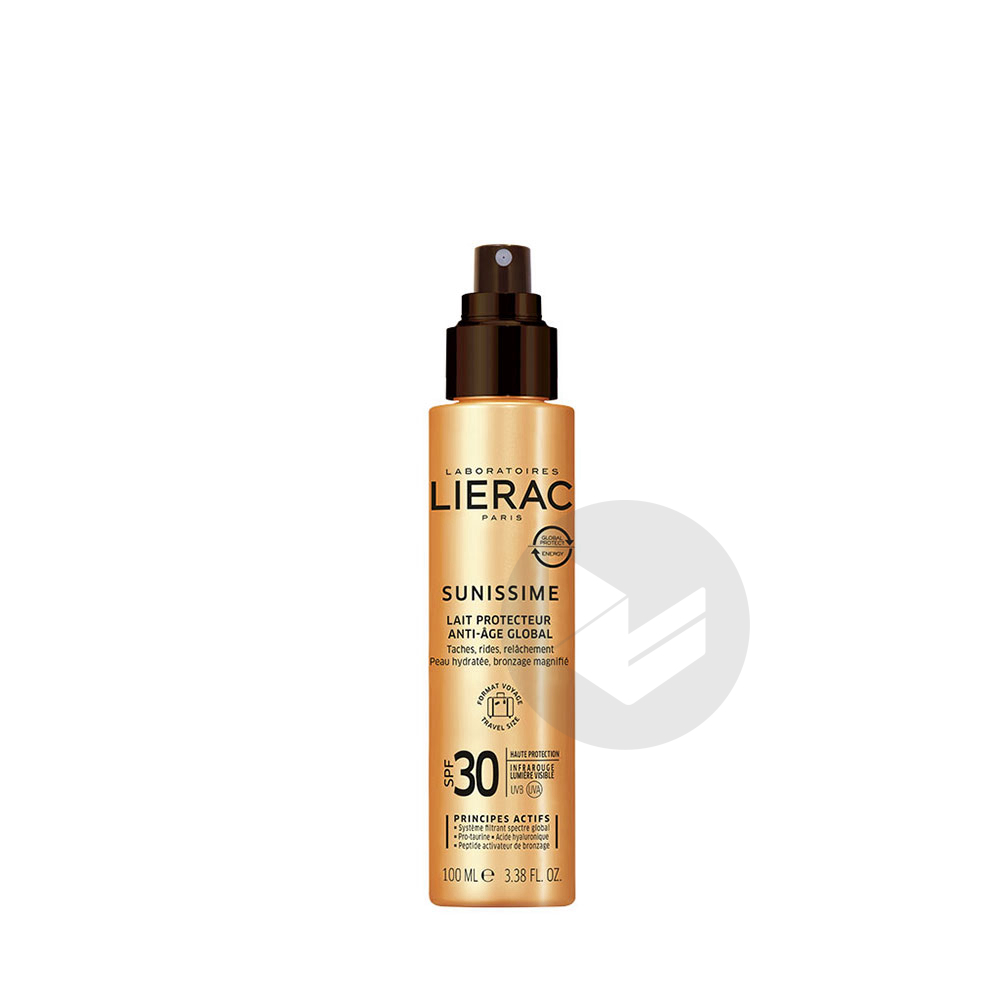 SUNISSIME LAIT SPF30 100ML CORPS TRAVEL SIZE