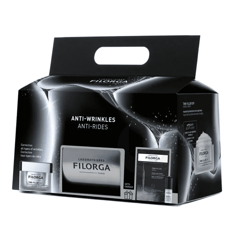 Time-Filler Coffret Anti-Rides Crème 5XP 50ml + Intensive Sérum 5ml + Masque Tissu