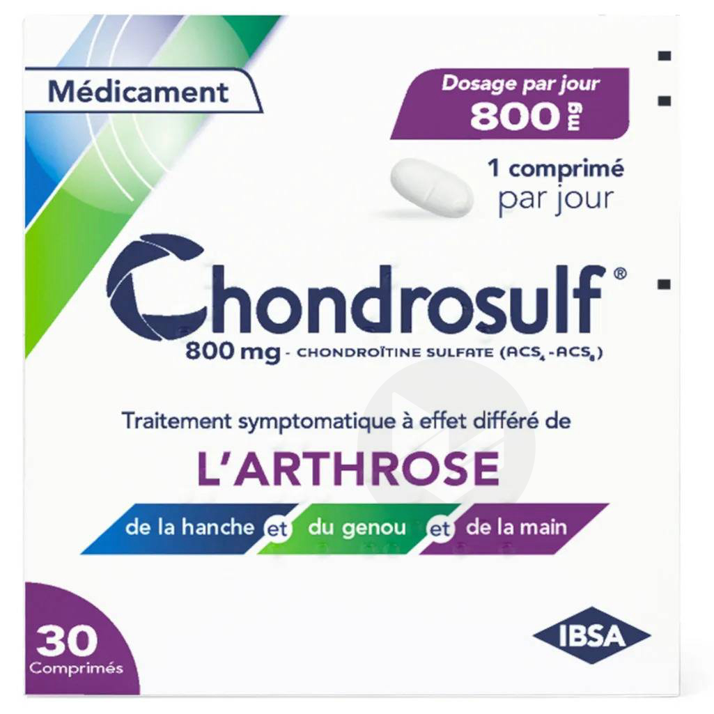 CHONDROSULF 800 mg, 30 comprimés