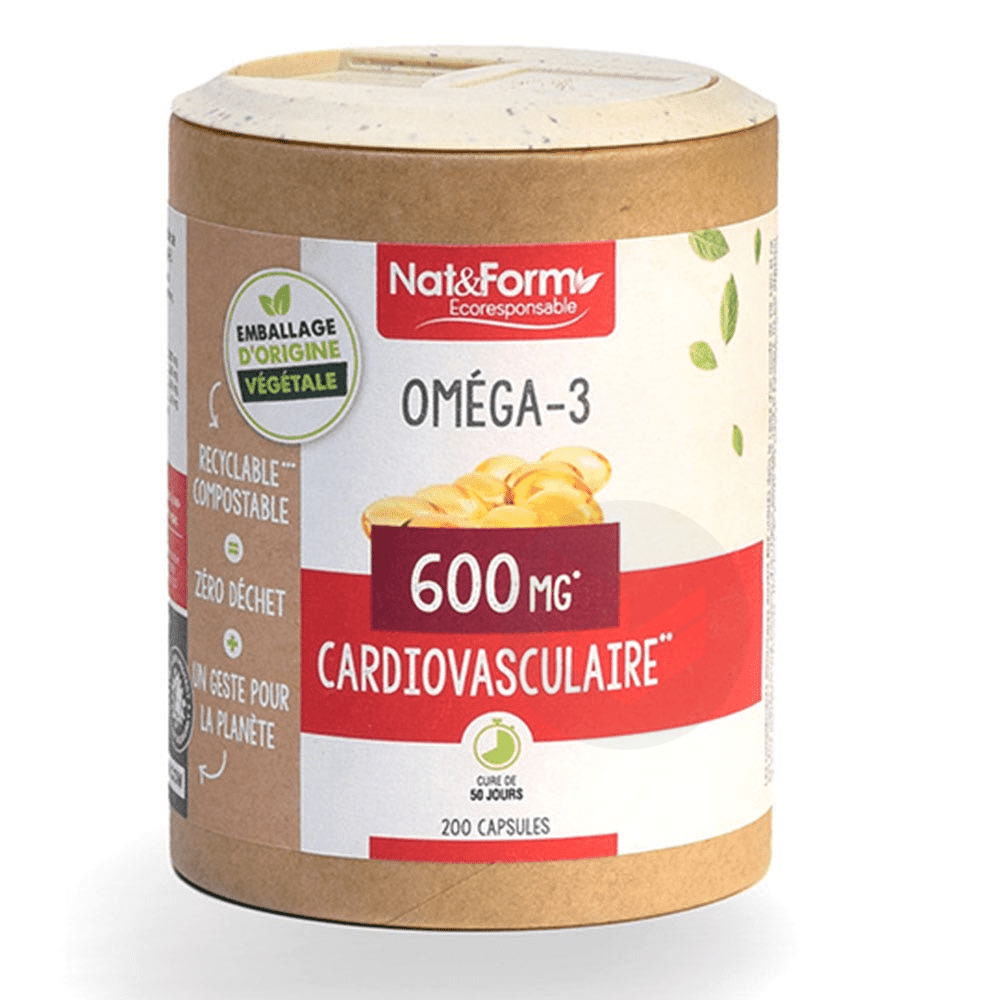 Omgéa-3 600 MG 200 capsules