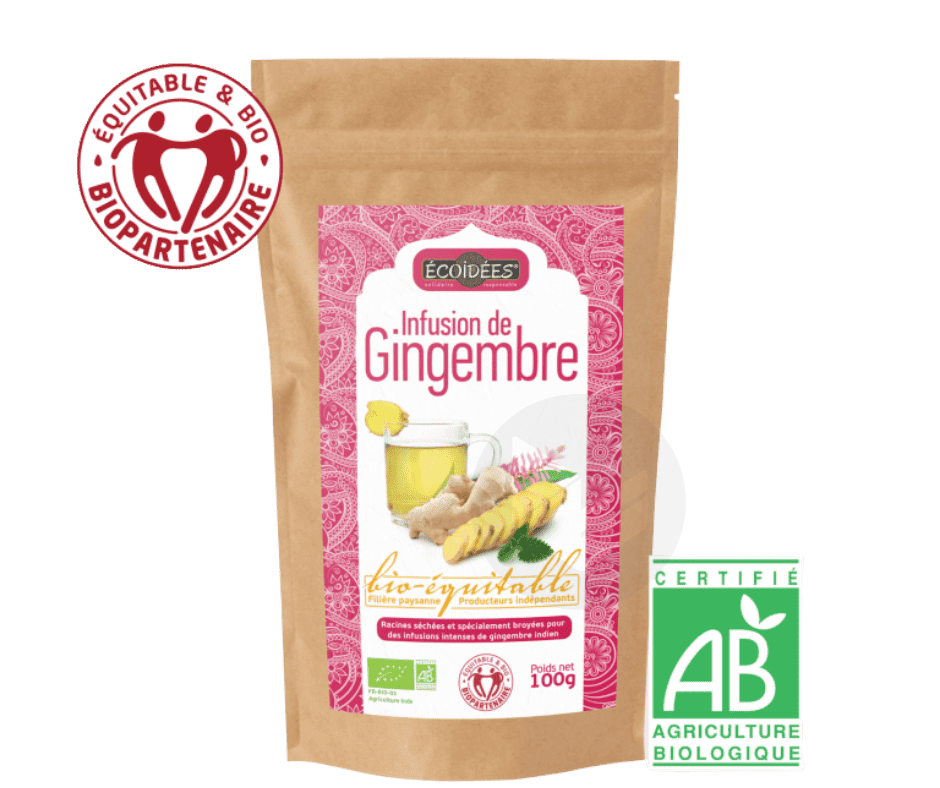 Infusion de Gingembre BIO & EQUITABLE 100g