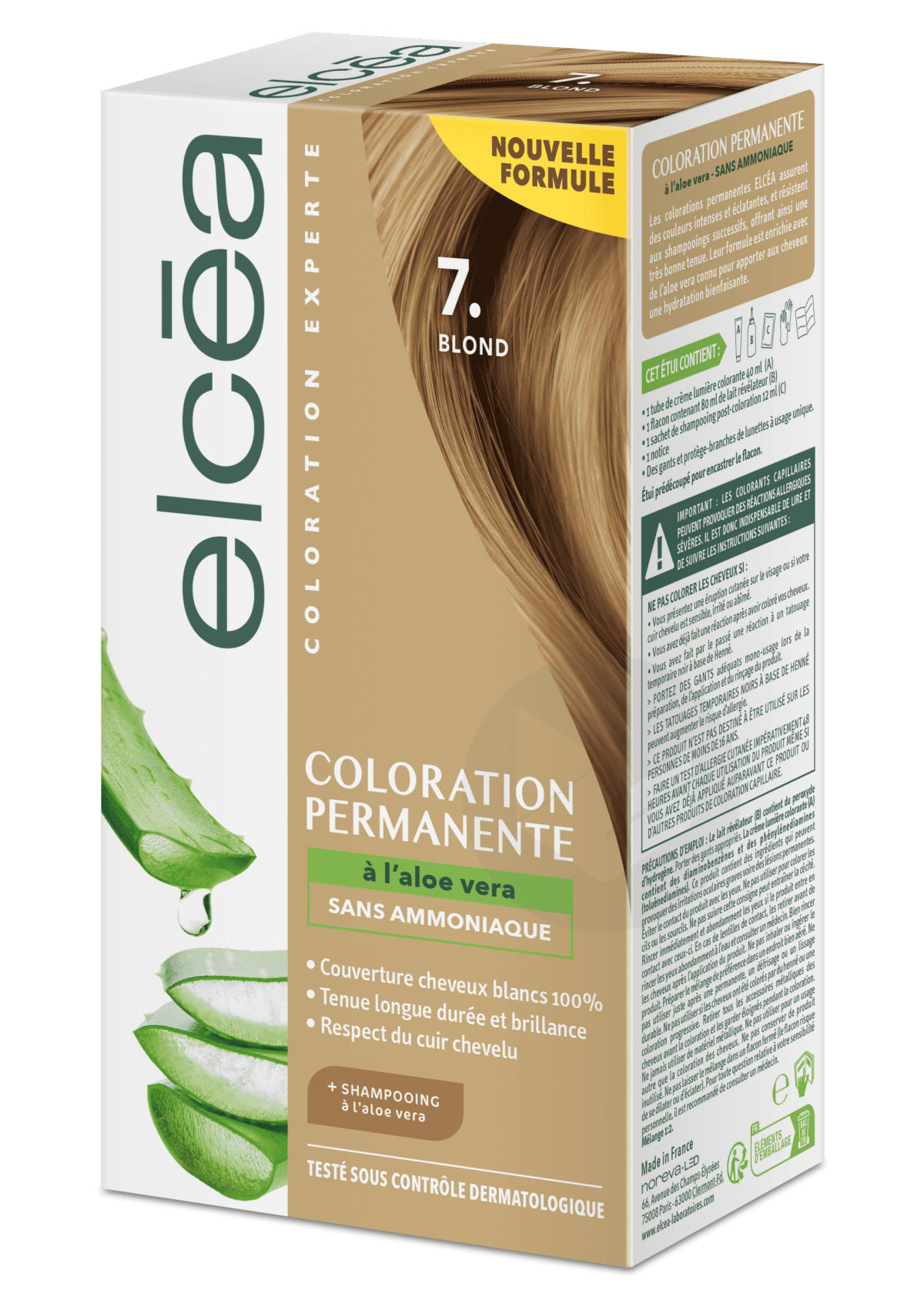 Coloration Permanente Blond 7