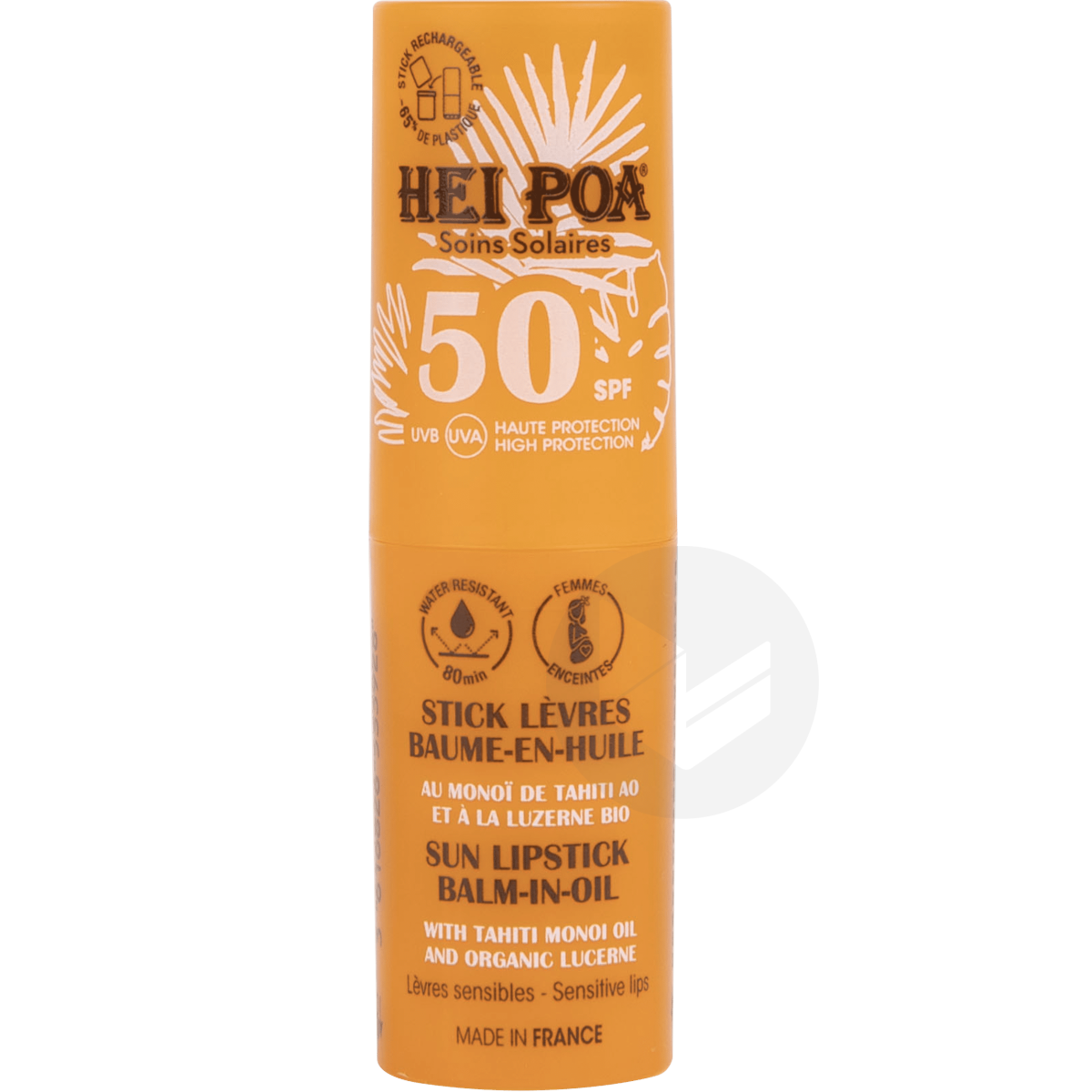 Stick Levres Solaire Baume En Huile SPF50 4g