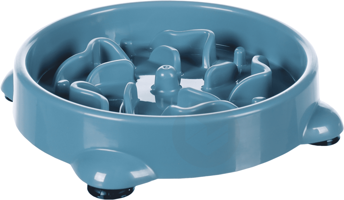 Gamelle pour la nourriture Slow feeder Beno Rond Pétrol