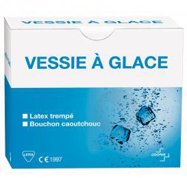 Vessie glace ronde caoutchouc 30cm