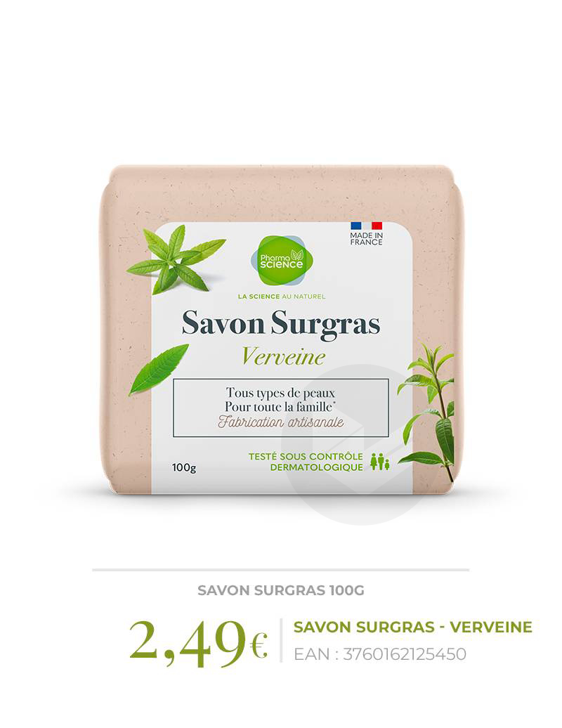 Savon Surgras Verveine 100g