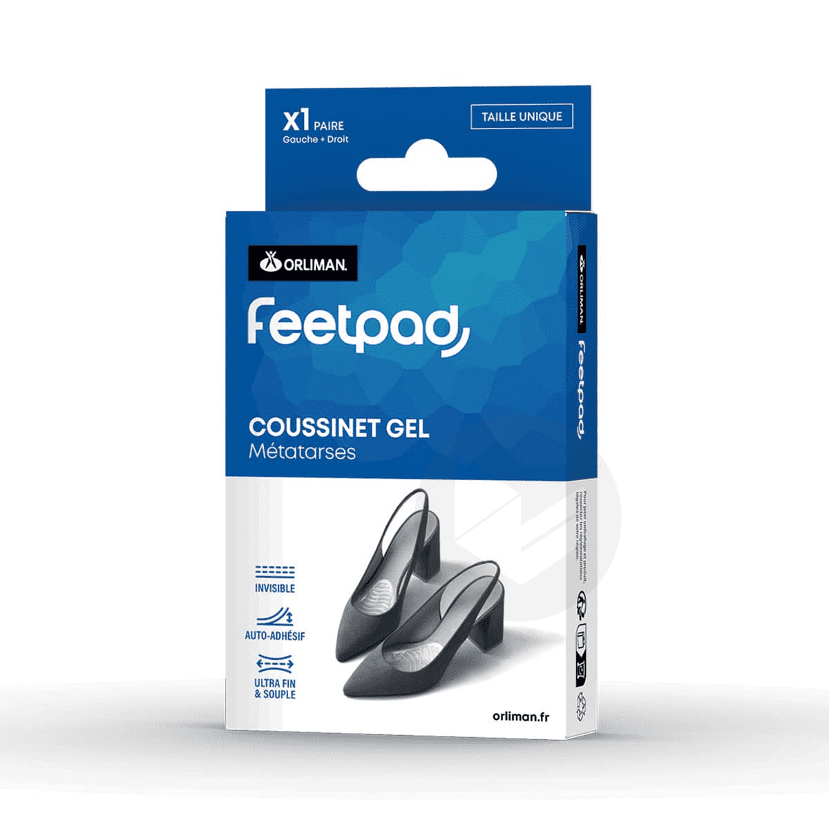 Feetpad coussinet gel métatarse x2