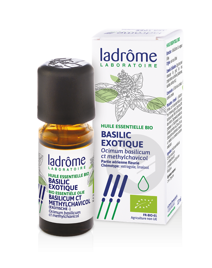 Huile essentielle bio Basilic exotique