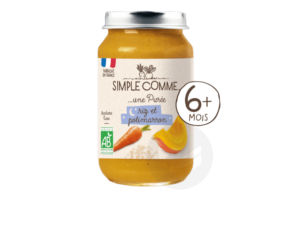 Riz et Potimarron 200g