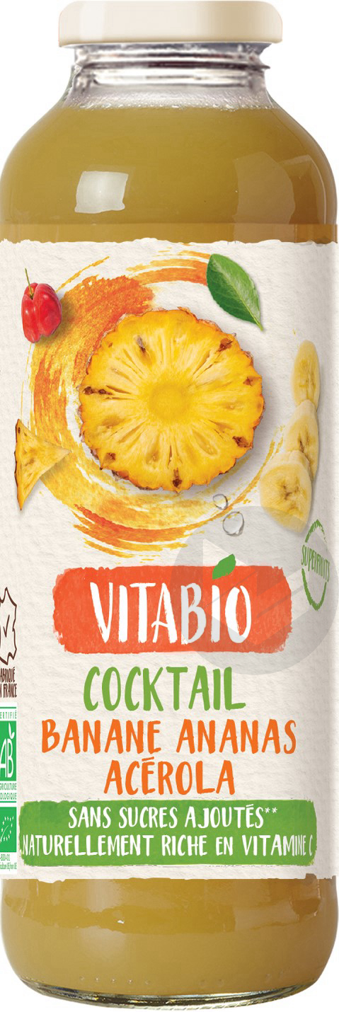 VITABIO Cocktail Banane Ananas Acérola