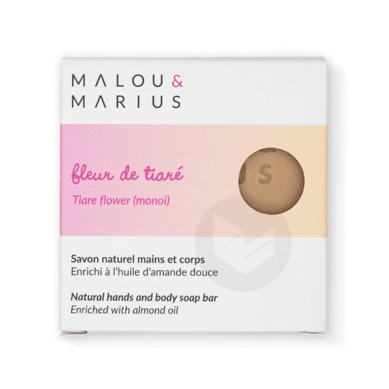 Savon Fleurs De Tiare, Amande Douce 100g