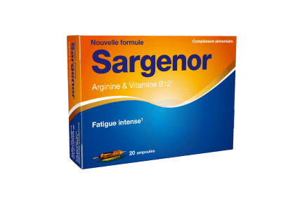 Sargenor Arginine et Vitamine B12 20 Ampoules