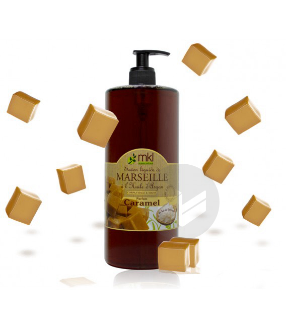 Savon liquide de marseille argan caramel MKL1 l