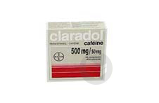 CLARADOL CAFEINE 500 mg/50 mg Comprimé effervescent (Boîte de 16)