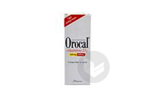 OROCAL VITAMINE D3 500 mg/200 UI Comprimé à sucer (Flacon 180 comprimés)