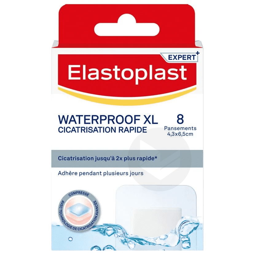 Pansements Waterproof XL Cicatrisation Rapide x8