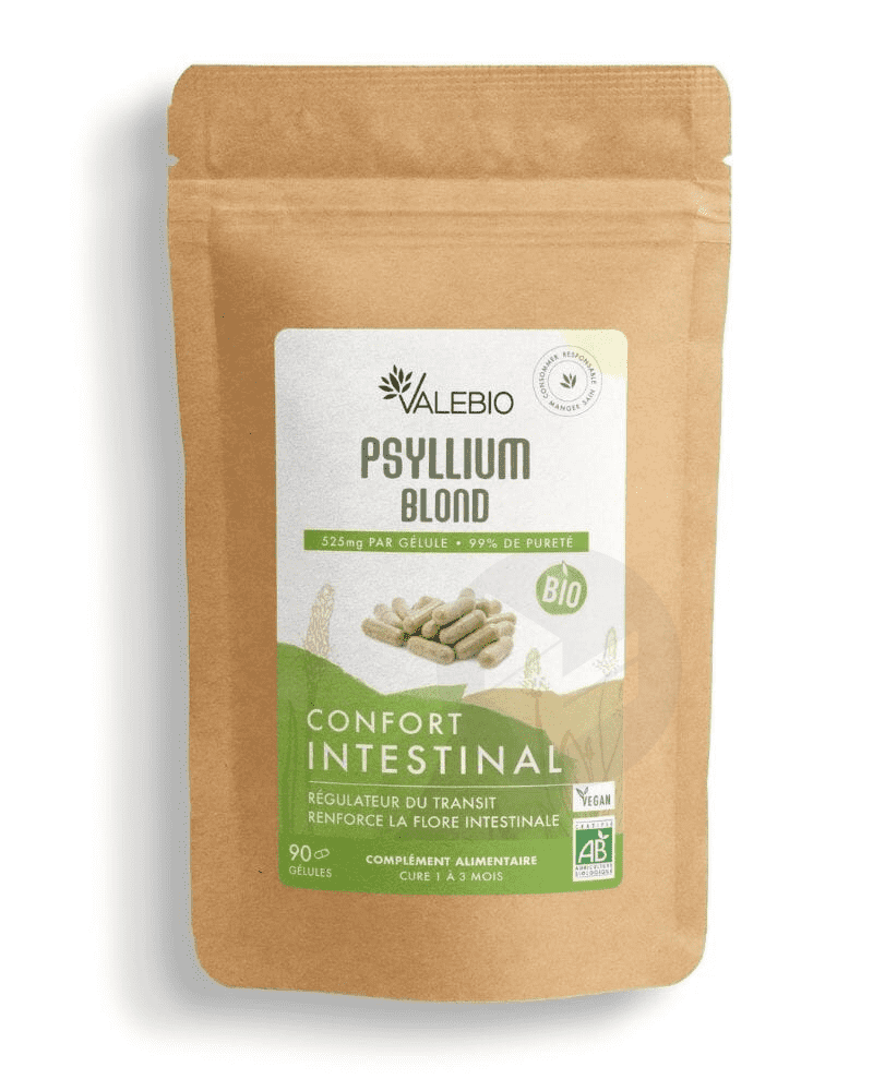 Psyllium blond Bio 90 Gélules