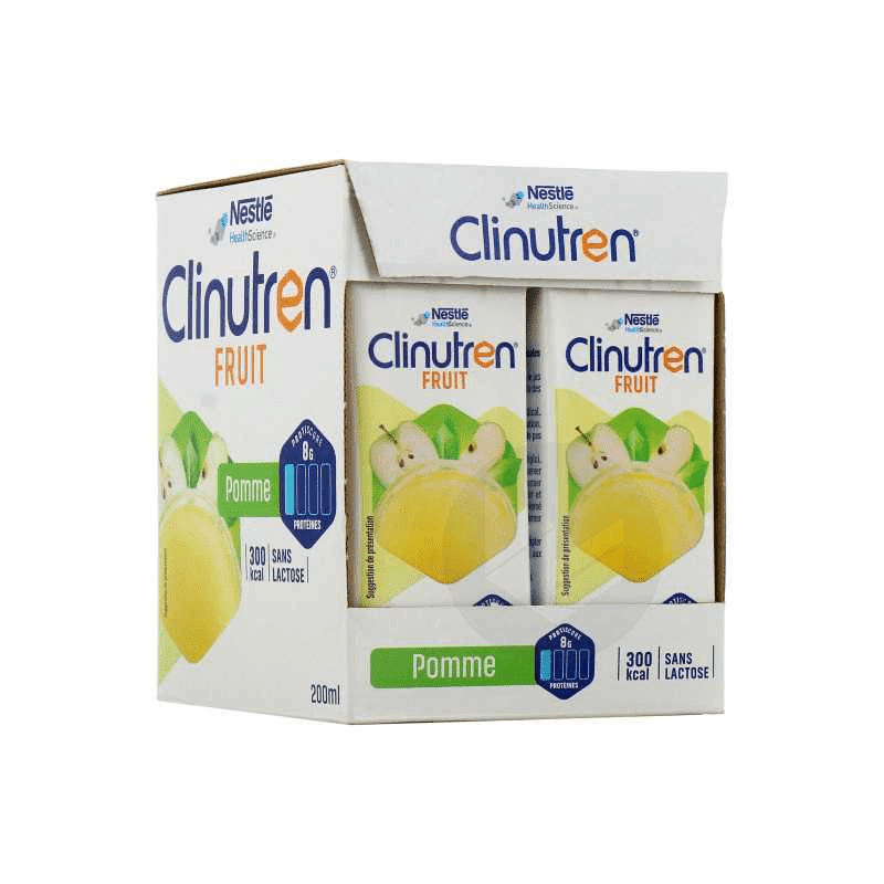 Clinutren Fruit Pomme 4x200ml