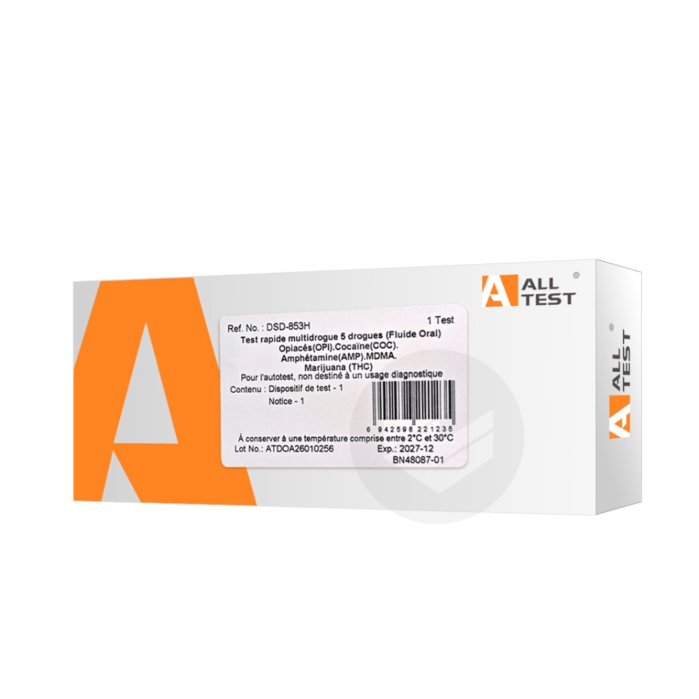 Autotest Détection de Drogue