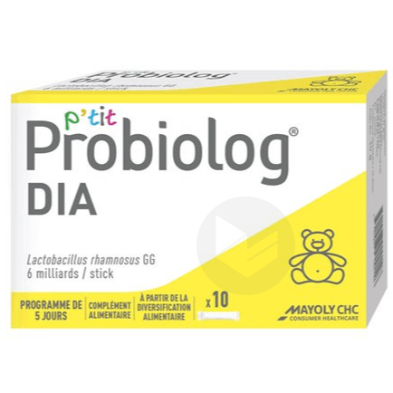 Probiolog DIA enfant-nourrisson x10 sticks
