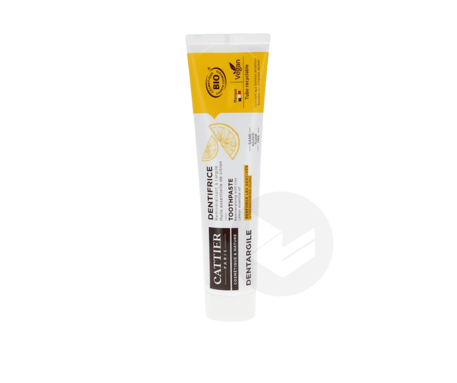 Dentargile Citron Bio 75ml