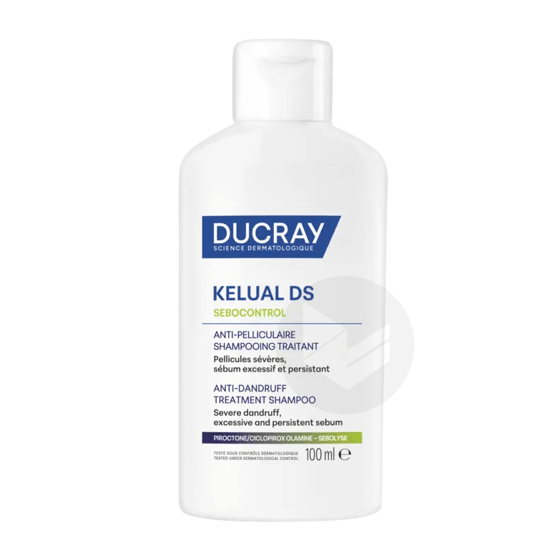 KELUAL DS SEBOCONTROL  Shampooing traitant anti-pelliculaire 100ml