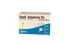 CACIT VITAMINE D3 1000 mg/880 UI Granulés effervescents en sachet (90 sachets de 8g)