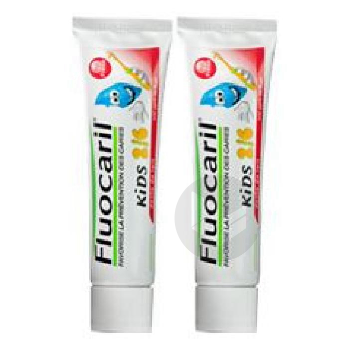 FLUOCARIL KIDS Gel dentifrice bubble 2/6ans 2T/50ml