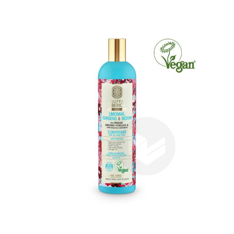 Après-Shampoing Schisandra et Ginseng Tous Types de Cheveux 400ml