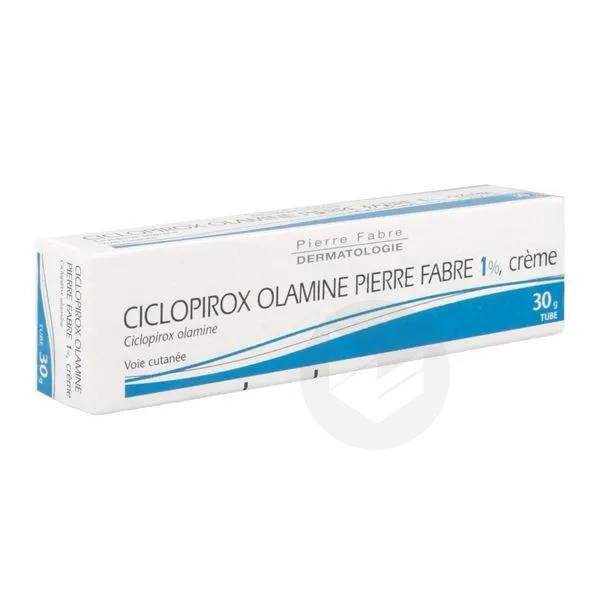 CICLOPIROX OLAMINE PIERRE FABRE 1 % crème, 30 g