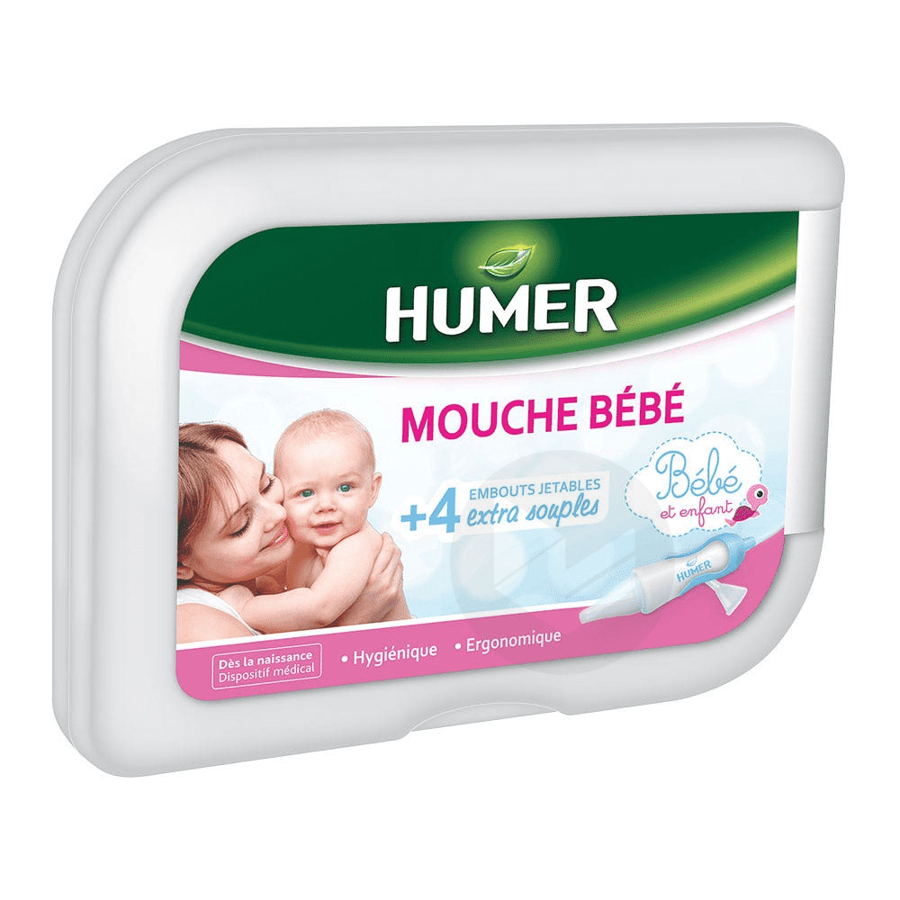 Humer Kit Mouche Bébé + 4 embouts jetables