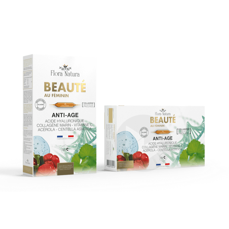 Complexe Beauté Collagene Hyaluronique Anti-Age 20 ampoules