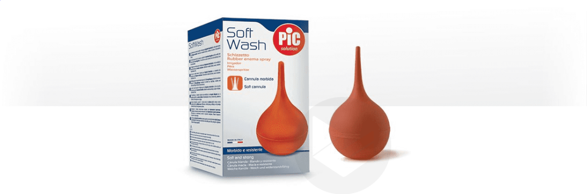 Poire à canule souple N° 4 65ml
