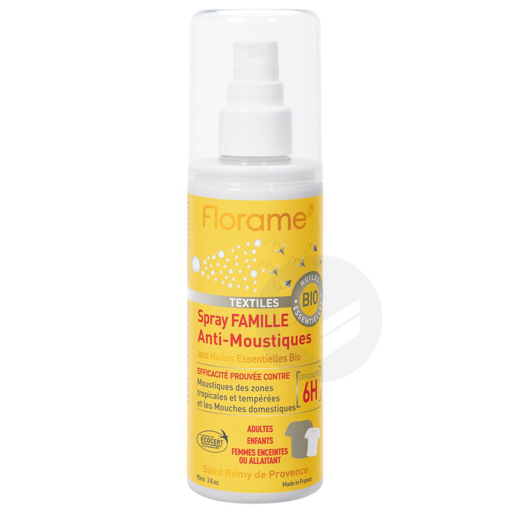 Spray Famille Anti-Moustiques Textiles