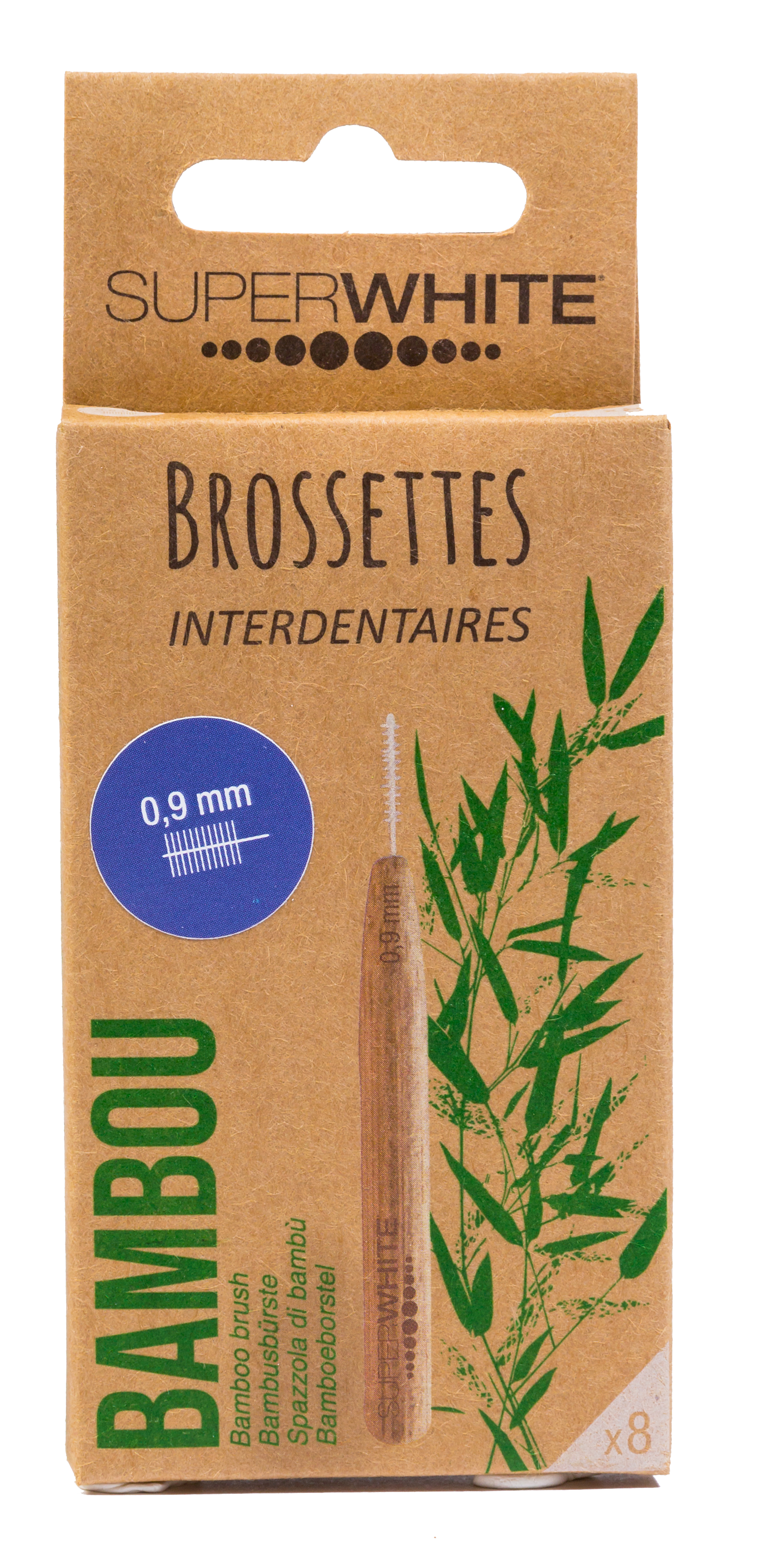 Brossettes Bambou 8x0,9mm