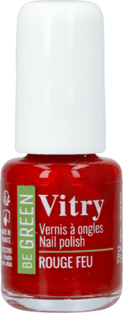 Vernis à Ongles Be Green Rouge Feu 6ml