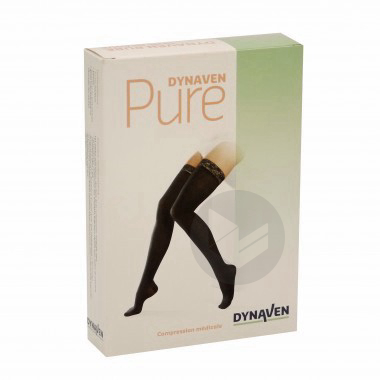 DYNAVEN PURE 2 Chaussette transparent beige clair N small