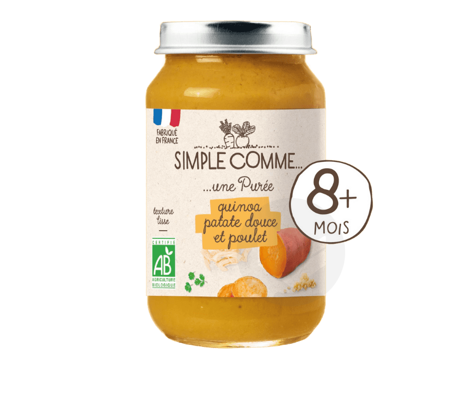 Quinoa, Patate douce et Poulet 200g