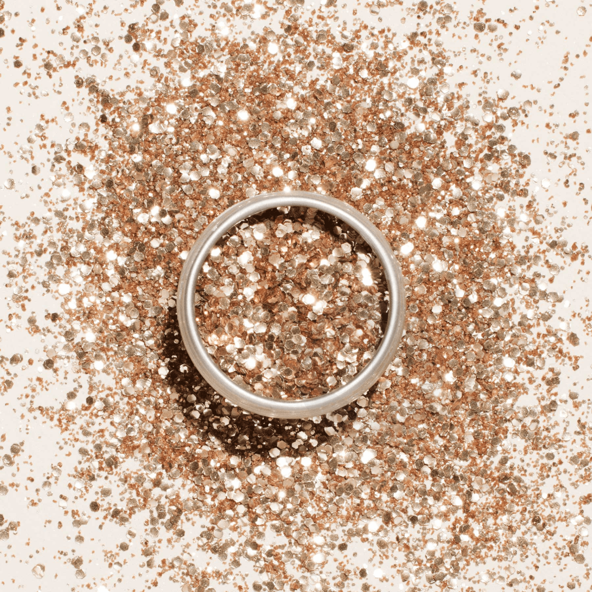 Paillettes biodégradables Rose Gold