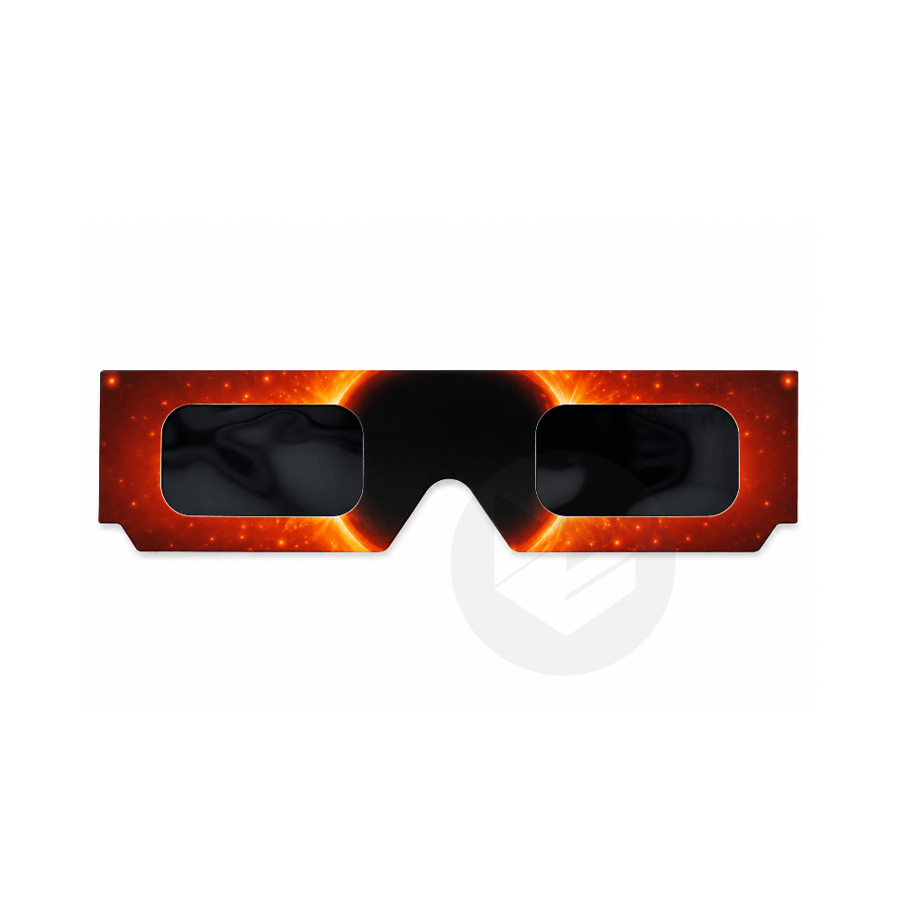 Lunettes d’Eclipse Solaire Orange